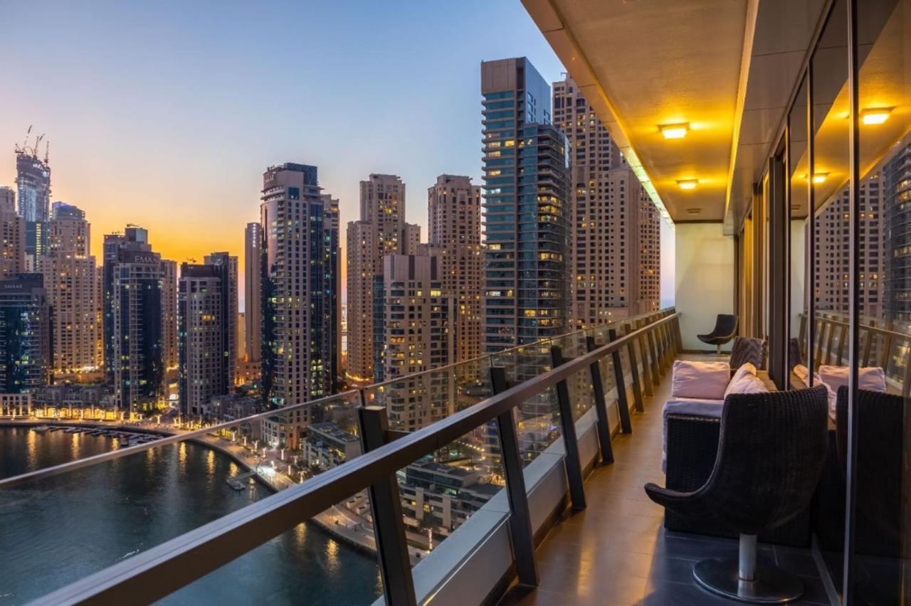 Maison Privee - Big, Bright, Luxury Marina Views Apt Next To Beach Дубай Экстерьер фото