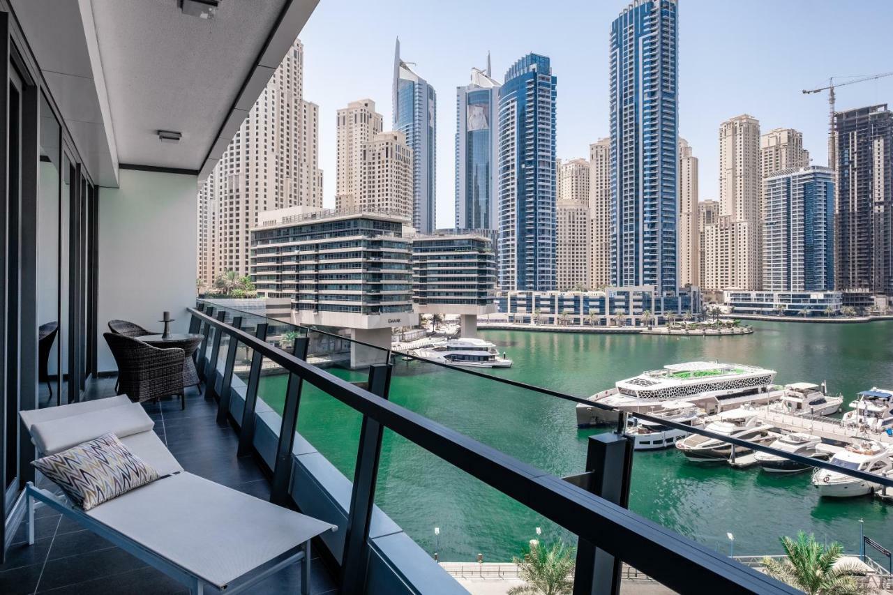 Maison Privee - Big, Bright, Luxury Marina Views Apt Next To Beach Дубай Экстерьер фото
