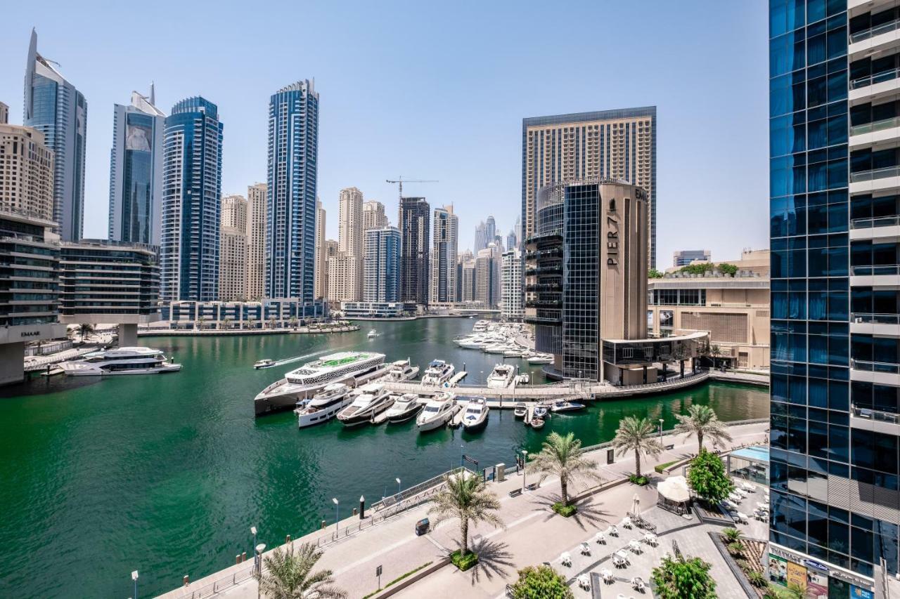 Maison Privee - Big, Bright, Luxury Marina Views Apt Next To Beach Дубай Экстерьер фото