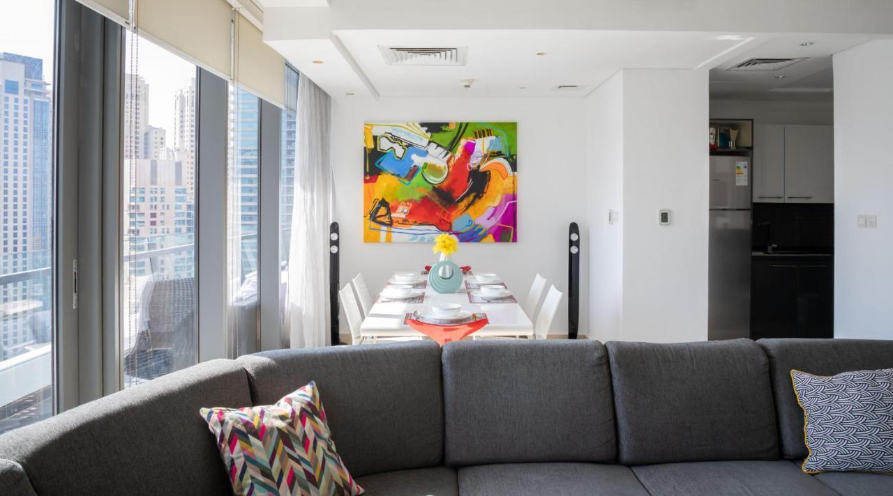 Maison Privee - Big, Bright, Luxury Marina Views Apt Next To Beach Дубай Экстерьер фото